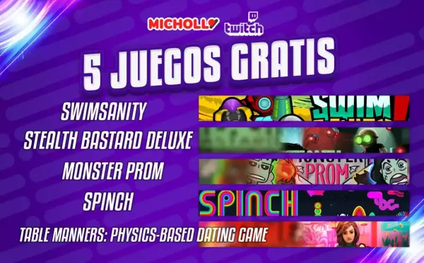 5 Juegos para Twitch GRATIS 5 Juegos para Twitch GRATIS