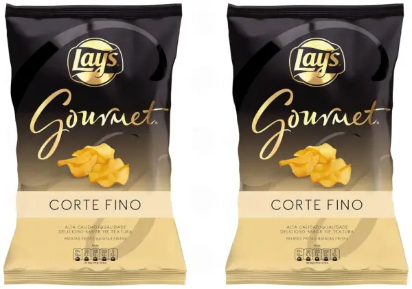 2x150gr Lay's Gourmet corte fino 2x150gr Lay's Gourmet corte fino