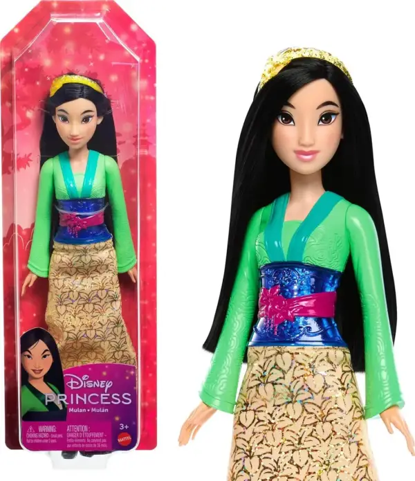 Muñeca Mattel Disney Princess Mulán Muñeca Mattel Disney Princess Mulán