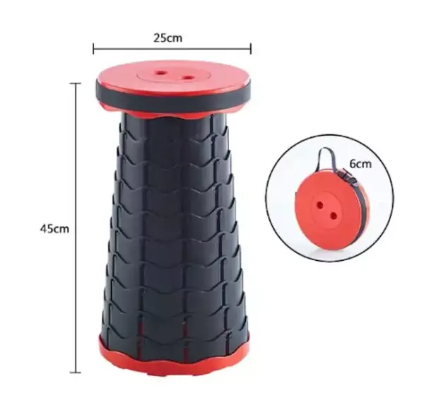Silla plegable redonda portátil Silla plegable redonda portátil