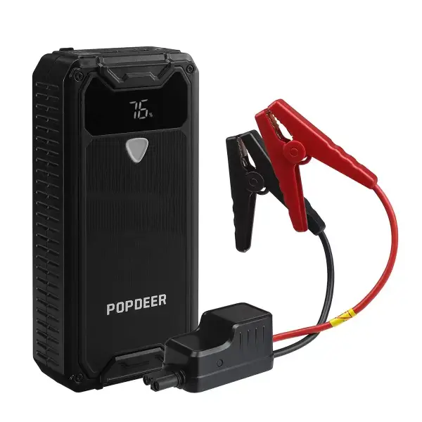 Arrancador de coche Popdeer 1500A 15000mAh Arrancador de coche Popdeer 1500A 15000mAh