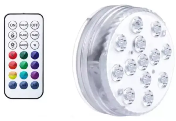 Luz LED RGB Sumergible Luz LED RGB Sumergible