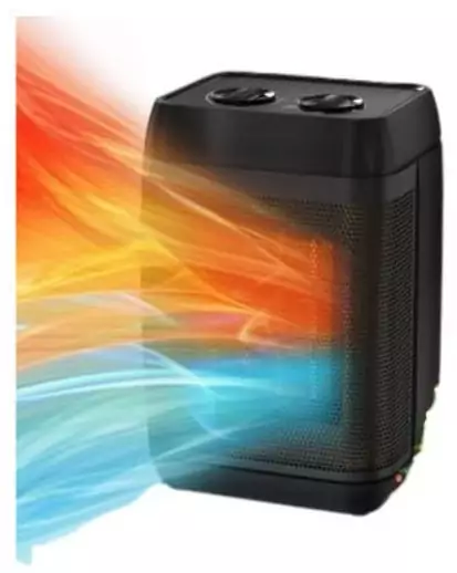 Calefactor de bajo consumo 1500W giratorio Calefactor de bajo consumo 1500W giratorio