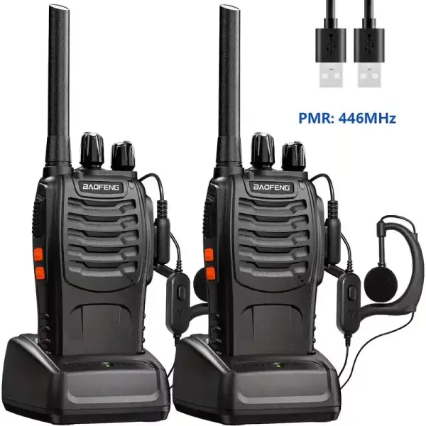 2 Walkie-talkies Baofeng 2 Walkie-talkies Baofeng