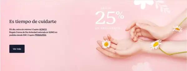 Hasta 25% de Dto en Atida + Regalo crema de día Anti-edad Hasta 25% de Dto en Atida + Regalo crema de día Anti-edad