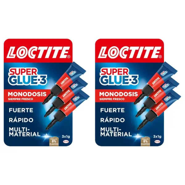 6x Loctite Super Glue-3 6x Loctite Super Glue-3