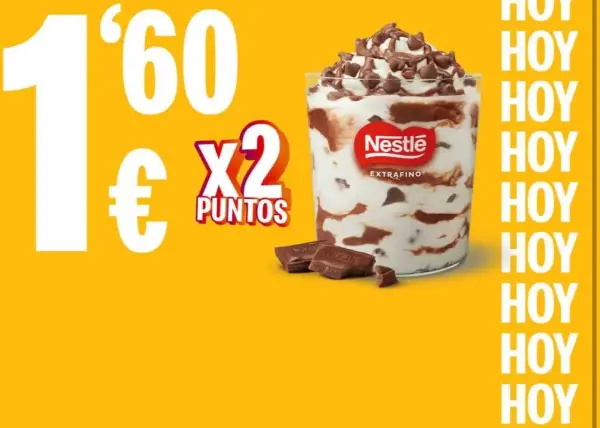 McFlurry en McDonald’s (Oferta fin de semanal) McFlurry en McDonald’s (Oferta fin de semanal)