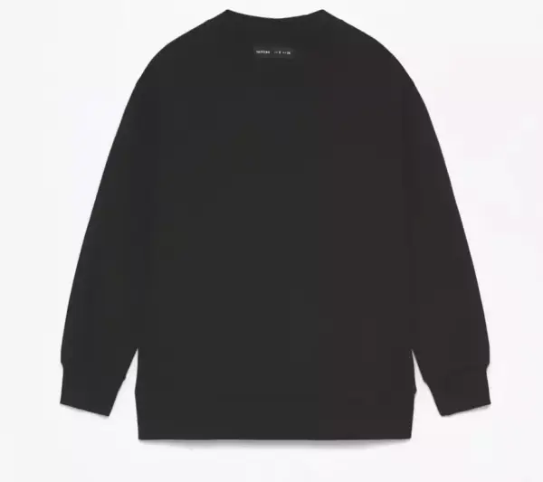 Sudadera de chándal básica negra Sudadera de chándal básica negra
