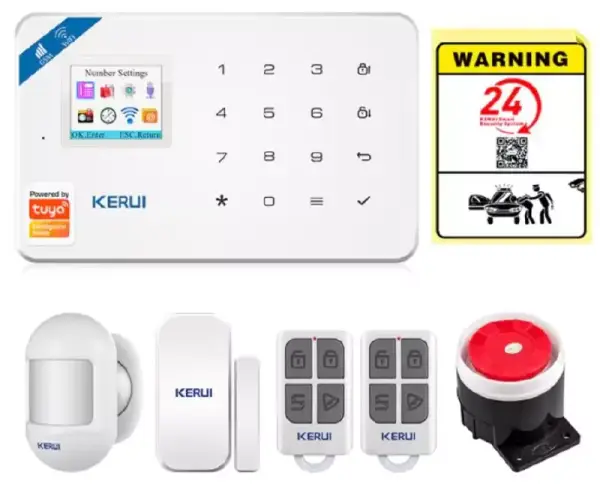 Sistema de alarma de seguridad KERUI W18 Sistema de alarma de seguridad KERUI W18
