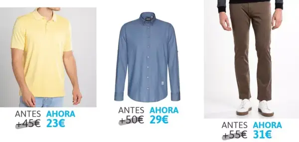 Descuentazos en ropa y accesorios Bugatti Descuentazos en ropa y accesorios Bugatti