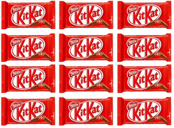 Pack de 12 KitKat de Chocolate Pack de 12 KitKat de Chocolate