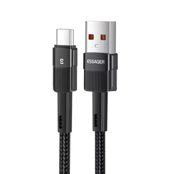 2 metros de cable USB tipo C Essager 7A 80 W 2 metros de cable USB tipo C Essager 7A 80 W