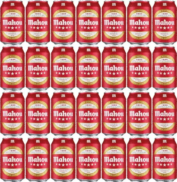 28 Latas 33cl Mahou 5 Estrellas 28 Latas 33cl Mahou 5 Estrellas