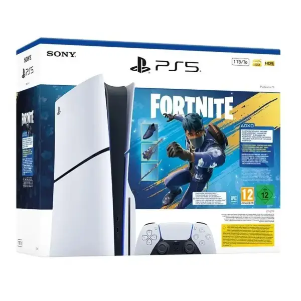 Playstation 5 Slim (Lector)1TB + Pack Fortnite Playstation 5 Slim (Lector)1TB + Pack Fortnite