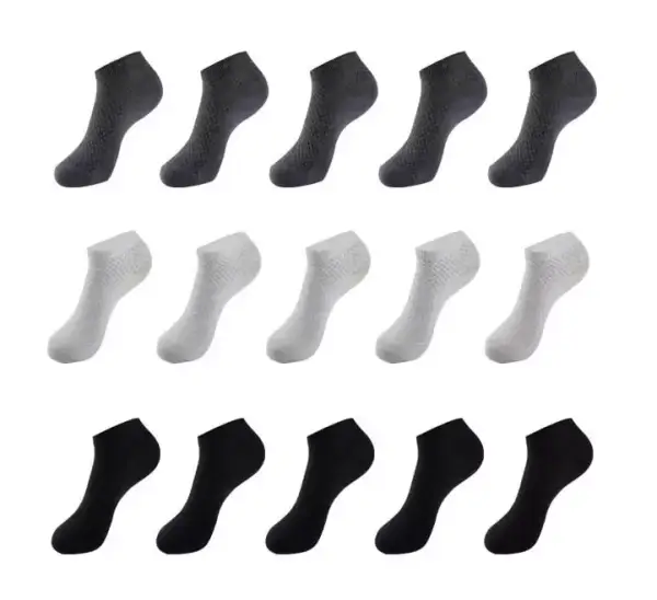 5 pares de calcetines tobilleros 5 pares de calcetines tobilleros