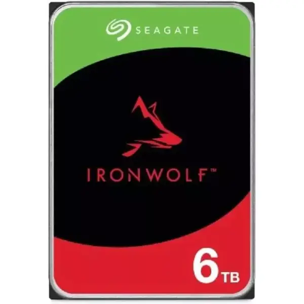 Disco Duro 3.5" 6 TB SATA 3 Ironwolf NAS Seagate Disco Duro 3.5" 6 TB SATA 3 Ironwolf NAS Seagate