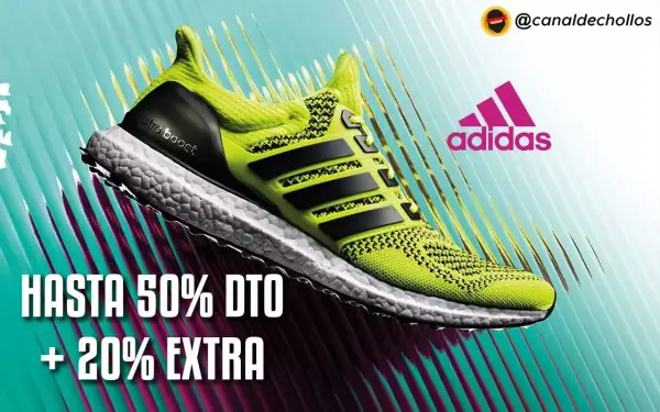 Rebajas 50% Dto. + 20% EXTRA Adidas Rebajas 50% Dto. + 20% EXTRA Adidas