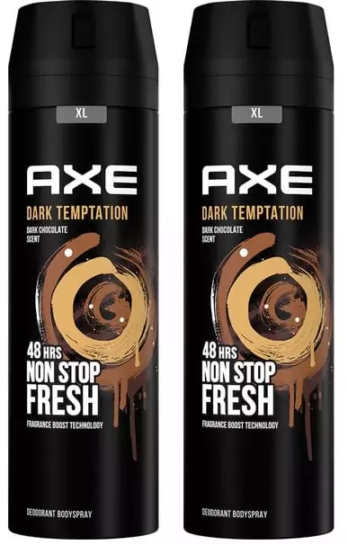 Pack de 2 desodorante aerosol XL dark temptation de 200 ml Pack de 2 desodorante aerosol XL dark temptation de 200 ml