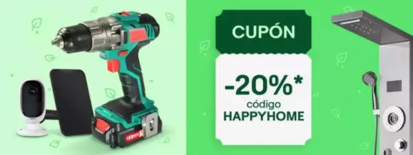 20% EXTRA en selección artículos hogar y jardín eBay 20% EXTRA en selección artículos hogar y jardín eBay