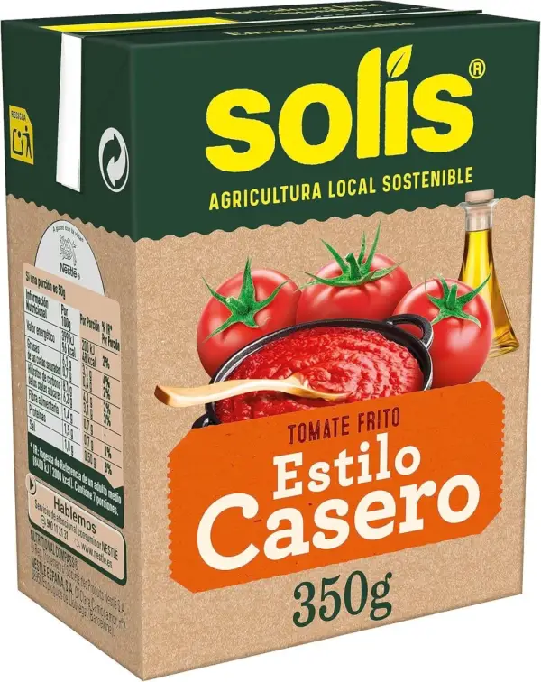 Tomate Frito SOLÍS Estilo Casero 350g Tomate Frito SOLÍS Estilo Casero 350g