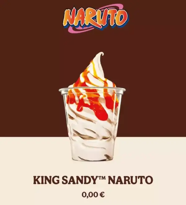 Helado Sandy Naruto (App/web en compras min. 5€) Helado Sandy Naruto (App/web en compras min. 5€)