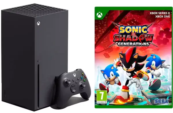 Consola Xbox Series X 1TB + Sonic X Shadow Generations Consola Xbox Series X 1TB + Sonic X Shadow Generations