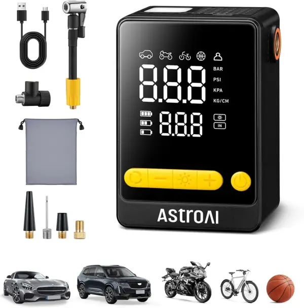 Compresor aire portátil AstroAI Compresor aire portátil AstroAI