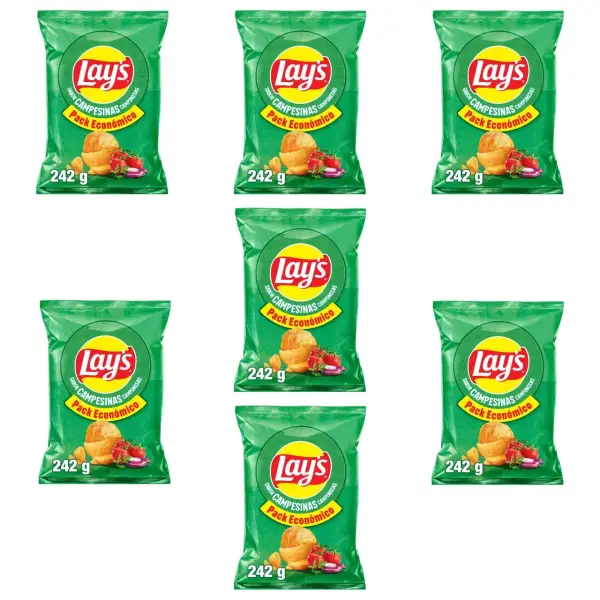 7x 242g Lay's Campesinas 7x 242g Lay's Campesinas