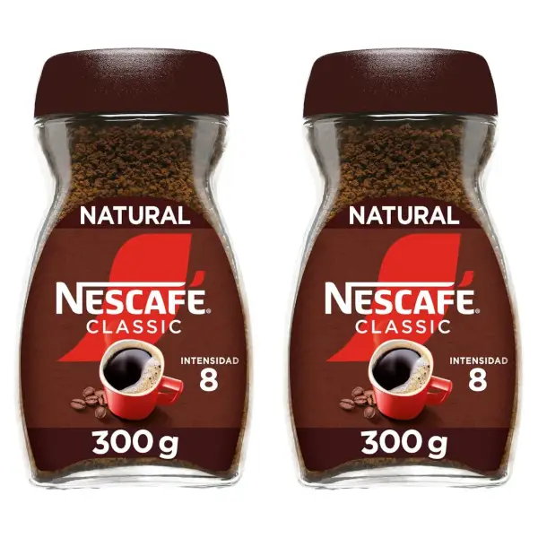 2x300gr Café Soluble Nescafé 2x300gr Café Soluble Nescafé