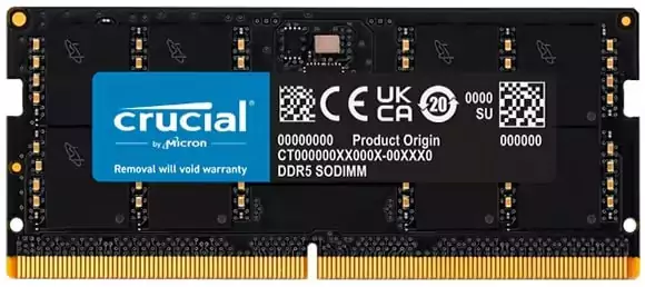 RAM Crucial 16GB DDR5 5600MHz RAM Crucial 16GB DDR5 5600MHz