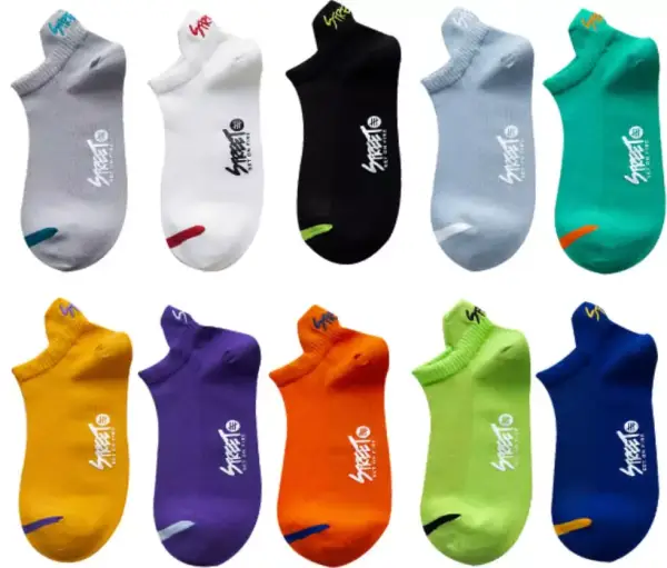 10 pares de calcetines tobilleros 10 pares de calcetines tobilleros