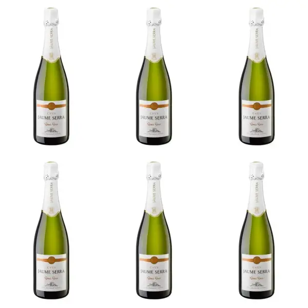 6 botellas de Cava Jaume Serra Semi Seco de 750 ml 6 botellas de Cava Jaume Serra Semi Seco de 750 ml