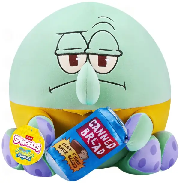 Snackles Peluche de 35 cm de Personaje Bob Esponja ZURU Snackles Peluche de 35 cm de Personaje Bob Esponja ZURU