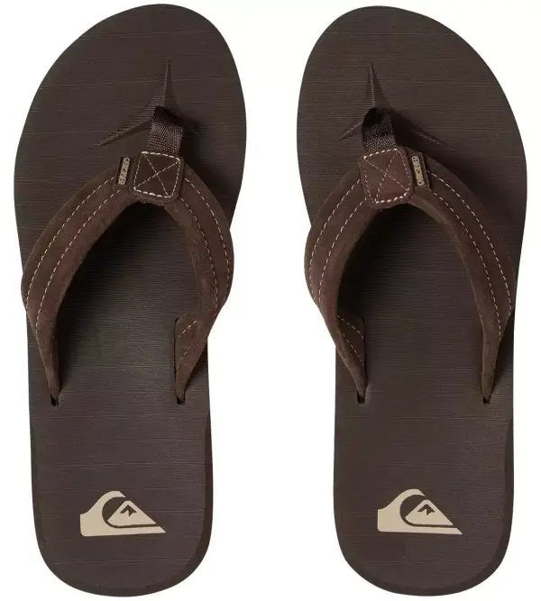Sandalias hombre Quiksilver Carver de cuero Sandalias hombre Quiksilver Carver de cuero