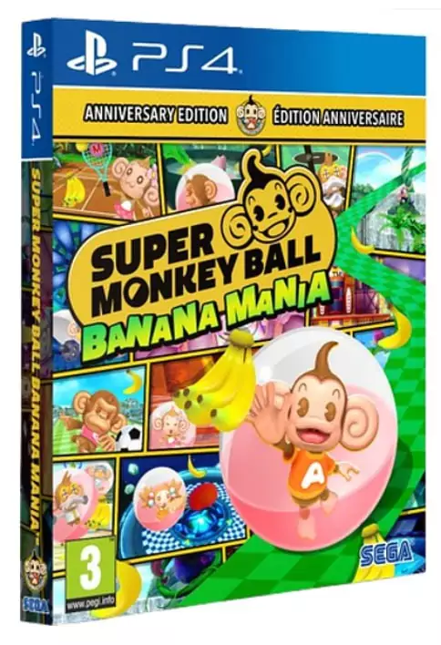 Super Monkey Ball Banana Mania Launch Edition Ps4 Super Monkey Ball Banana Mania Launch Edition Ps4
