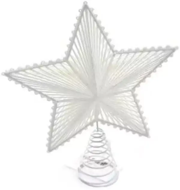 Estrella de navidad blanca Estrella de navidad blanca