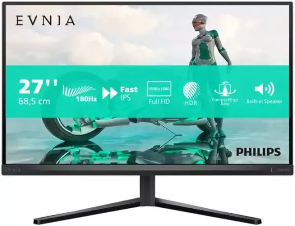 Monitor Philips Evnia Gaming FullHD 27" 180Hz Monitor Philips Evnia Gaming FullHD 27" 180Hz
