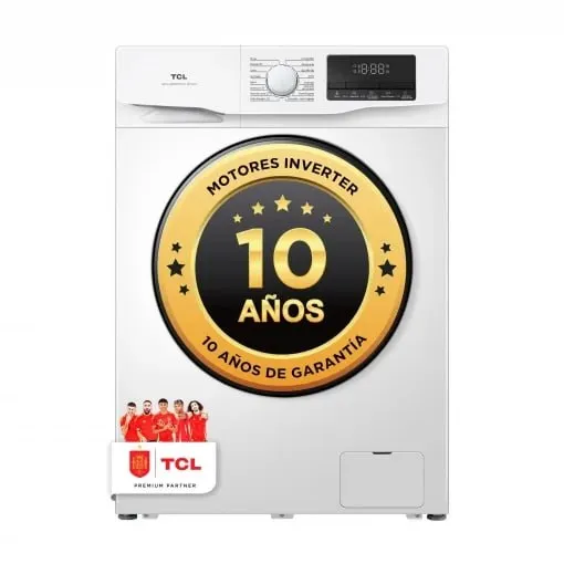 Lavadora TCL 9 kg 1400 rpm Lavadora TCL 9 kg 1400 rpm