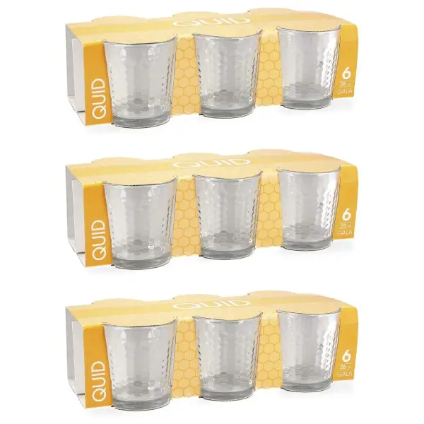 Set 18 vasos forma baja 26cl Set 18 vasos forma baja 26cl