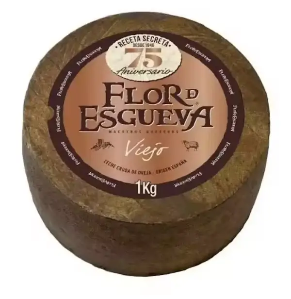 Queso viejo de oveja Flor de Esgueva Queso viejo de oveja Flor de Esgueva