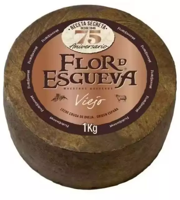 Queso viejo de oveja Flor de Esgueva 1kg Queso viejo de oveja Flor de Esgueva 1kg