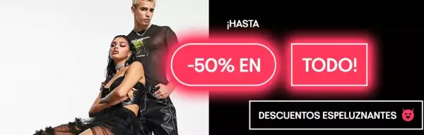 Hasta 50% Dto. en TODO Asos Hasta 50% Dto. en TODO Asos