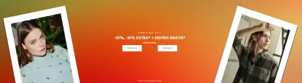 55% y 35% EXTRA en el 11.11 de Fifty Outlet 55% y 35% EXTRA en el 11.11 de Fifty Outlet