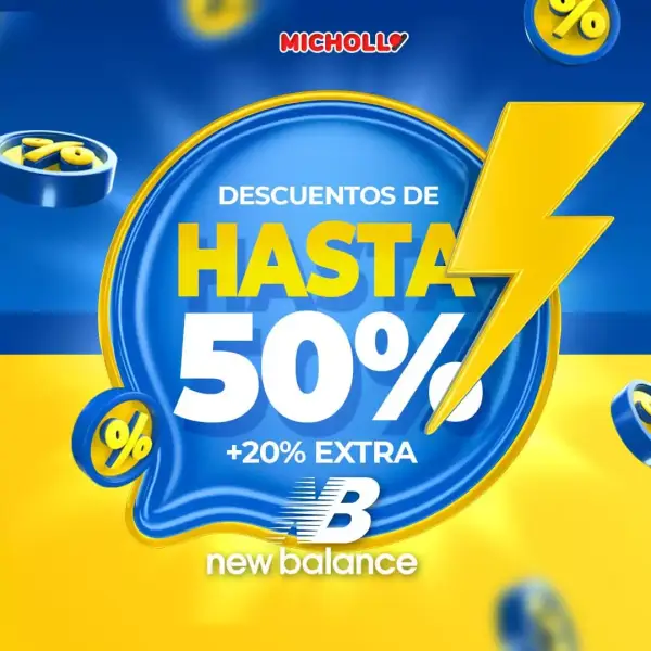 Hasta 50% + 20% EXTRA en rebajas de New Balance Hasta 50% + 20% EXTRA en rebajas de New Balance