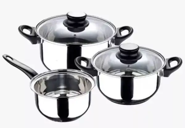 Batería de cocina de 5 piezas San Ignacio Palma Batería de cocina de 5 piezas San Ignacio Palma