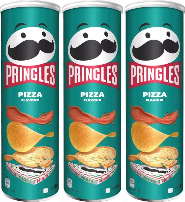 3x185g Pringles sabor Pizza 3x185g Pringles sabor Pizza