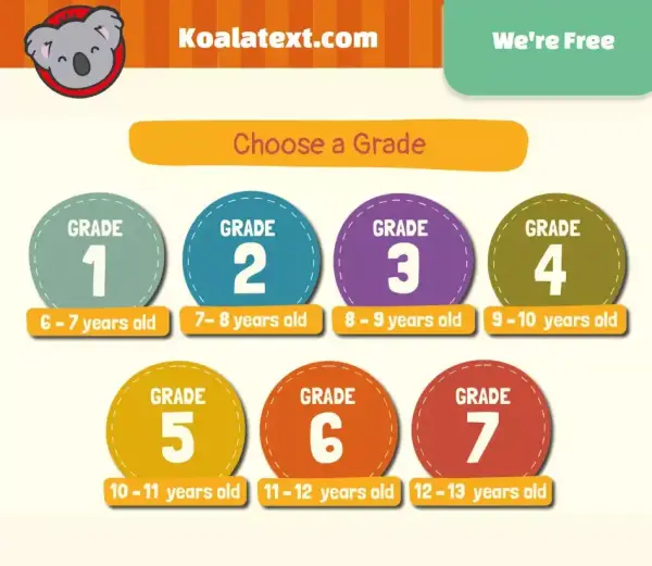 KoalaText: Actividades, Hojas de trabajo y lectura, etc. para niños (en Inglés) KoalaText: Actividades, Hojas de trabajo y lectura, etc. para niños (en Inglés)