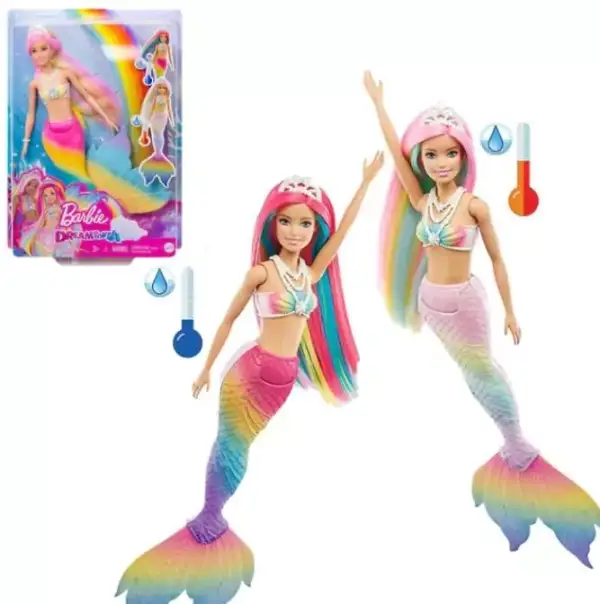 Muñeca Barbie sirena mágica Muñeca Barbie sirena mágica