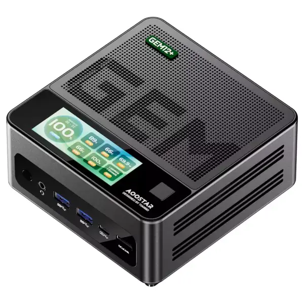 MiniPC Aoostar Gem12 Pro Max Ryzen 7 Pro 8845HS 32GB 1TB MiniPC Aoostar Gem12 Pro Max Ryzen 7 Pro 8845HS 32GB 1TB