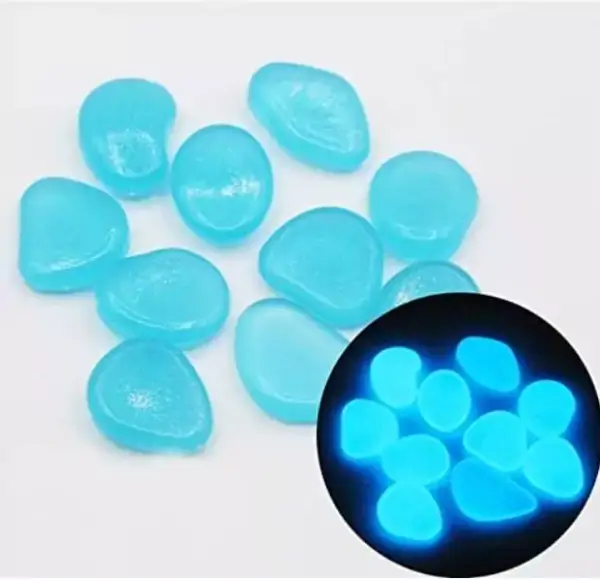 Set de 150 piedras luminosas decorativas Set de 150 piedras luminosas decorativas
